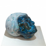 blue Head Chrysokoll Namibia H 27 cm 2021
